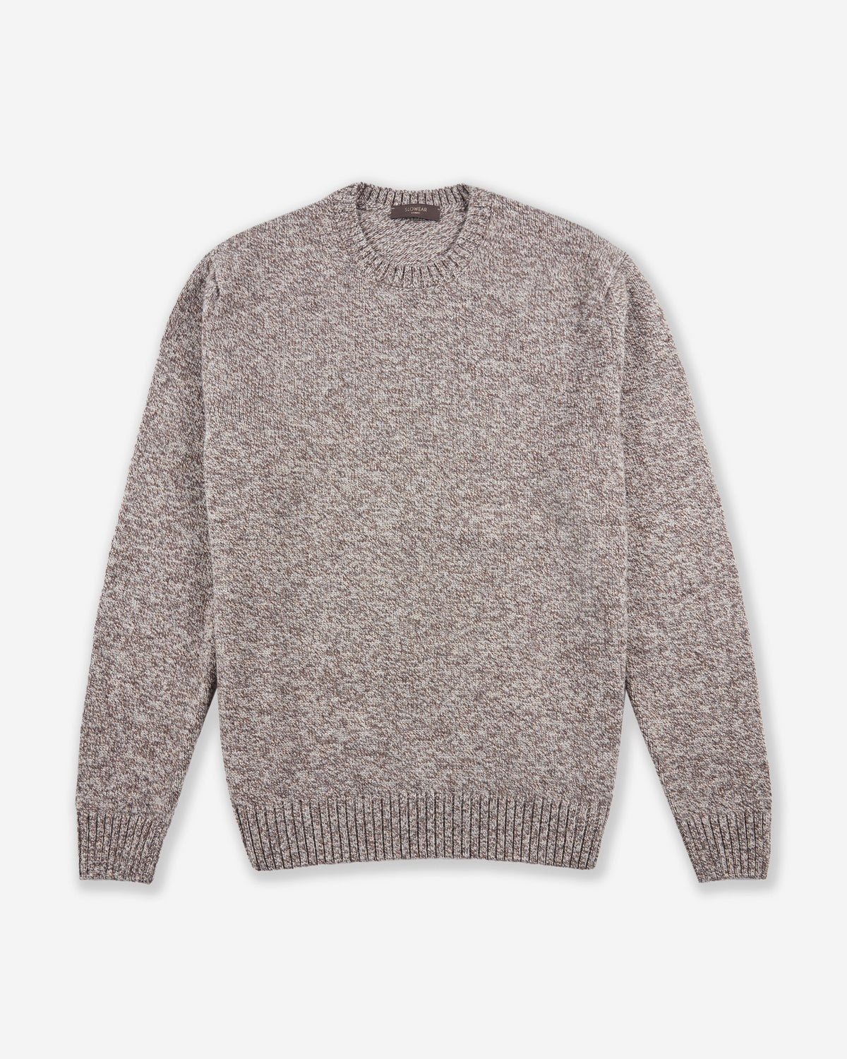 Rundhalspullover Slim Fit aus Geelong-Wolle