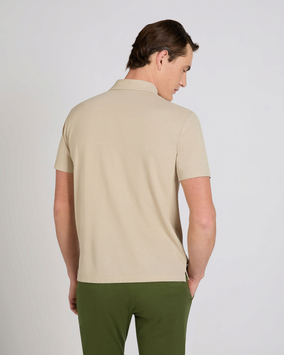Polo slim fit en IceCotton