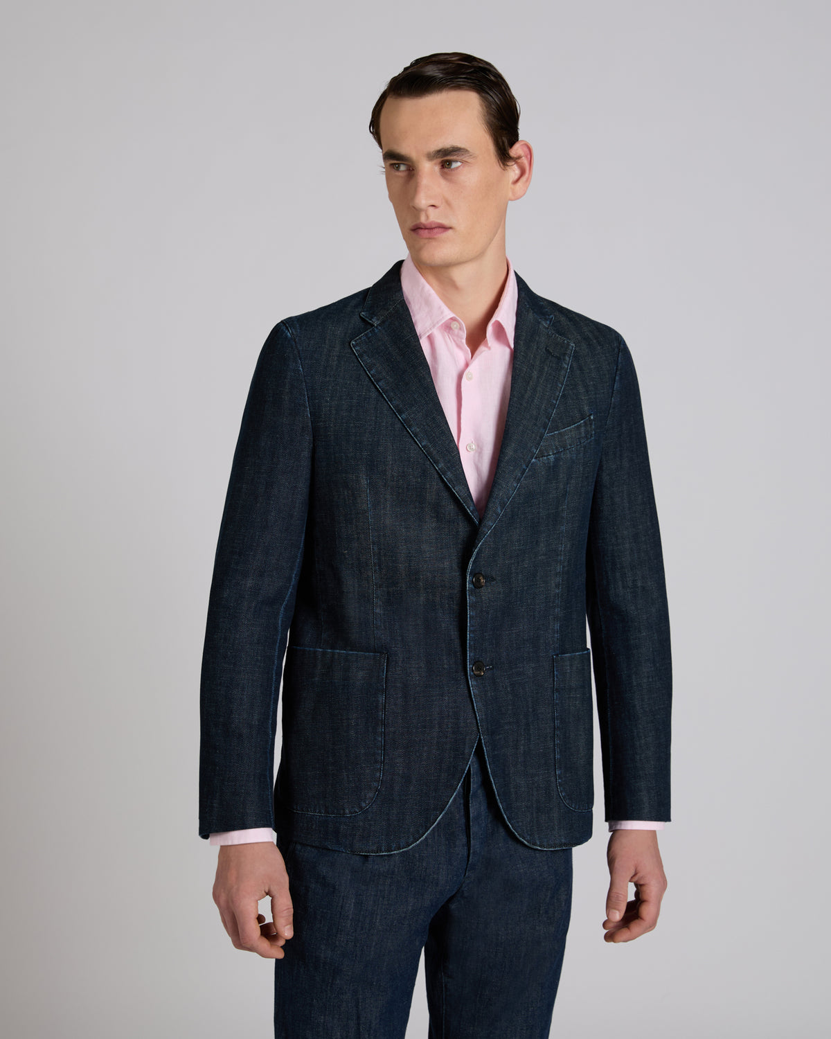 Slim fit Japanese denim jacket