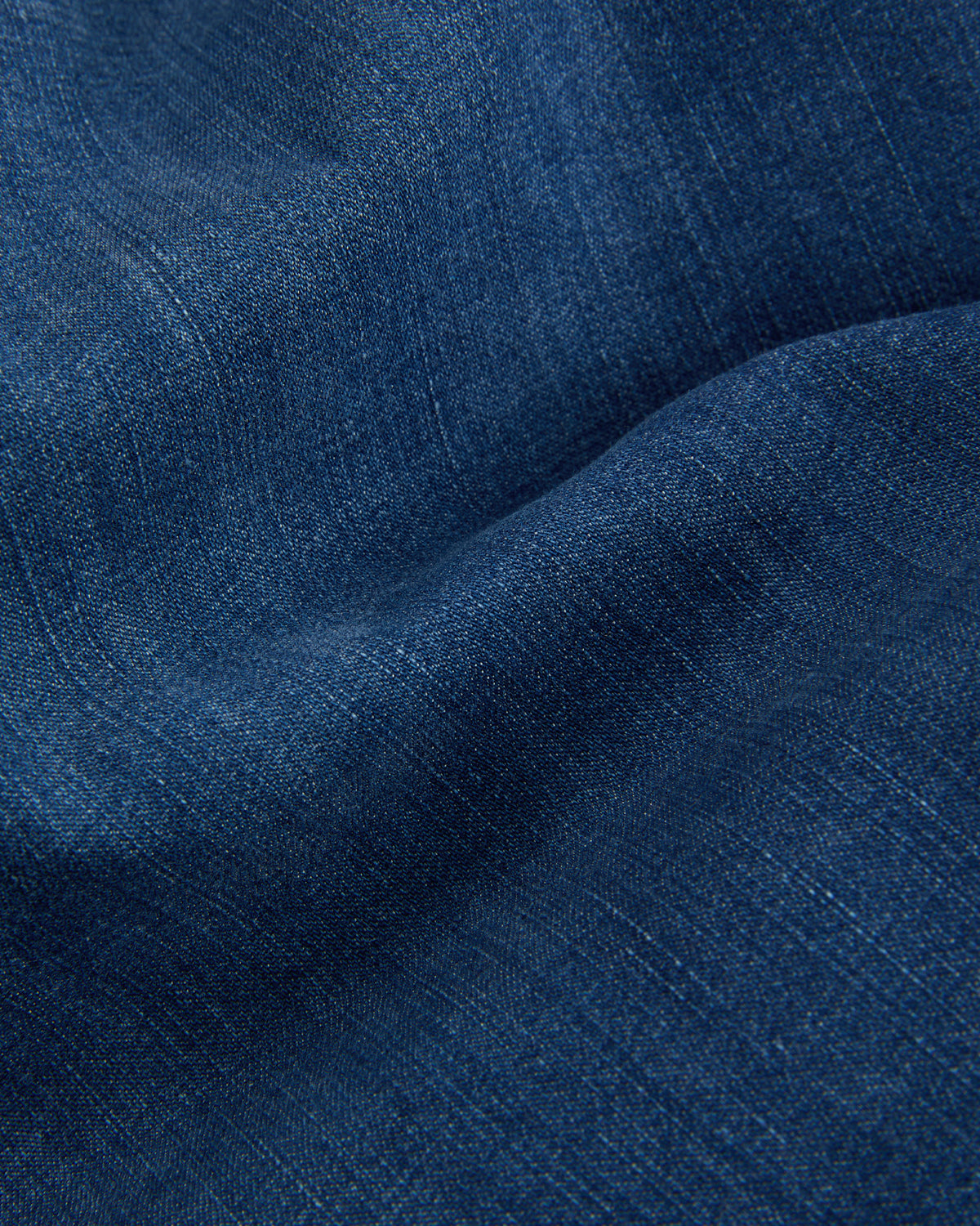 Slim fit stretch denim five-pocket trousers