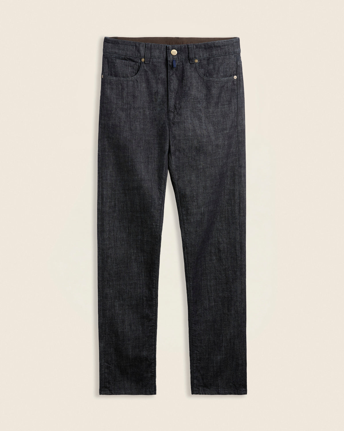 Slim fit stretch denim fivepocket trousers