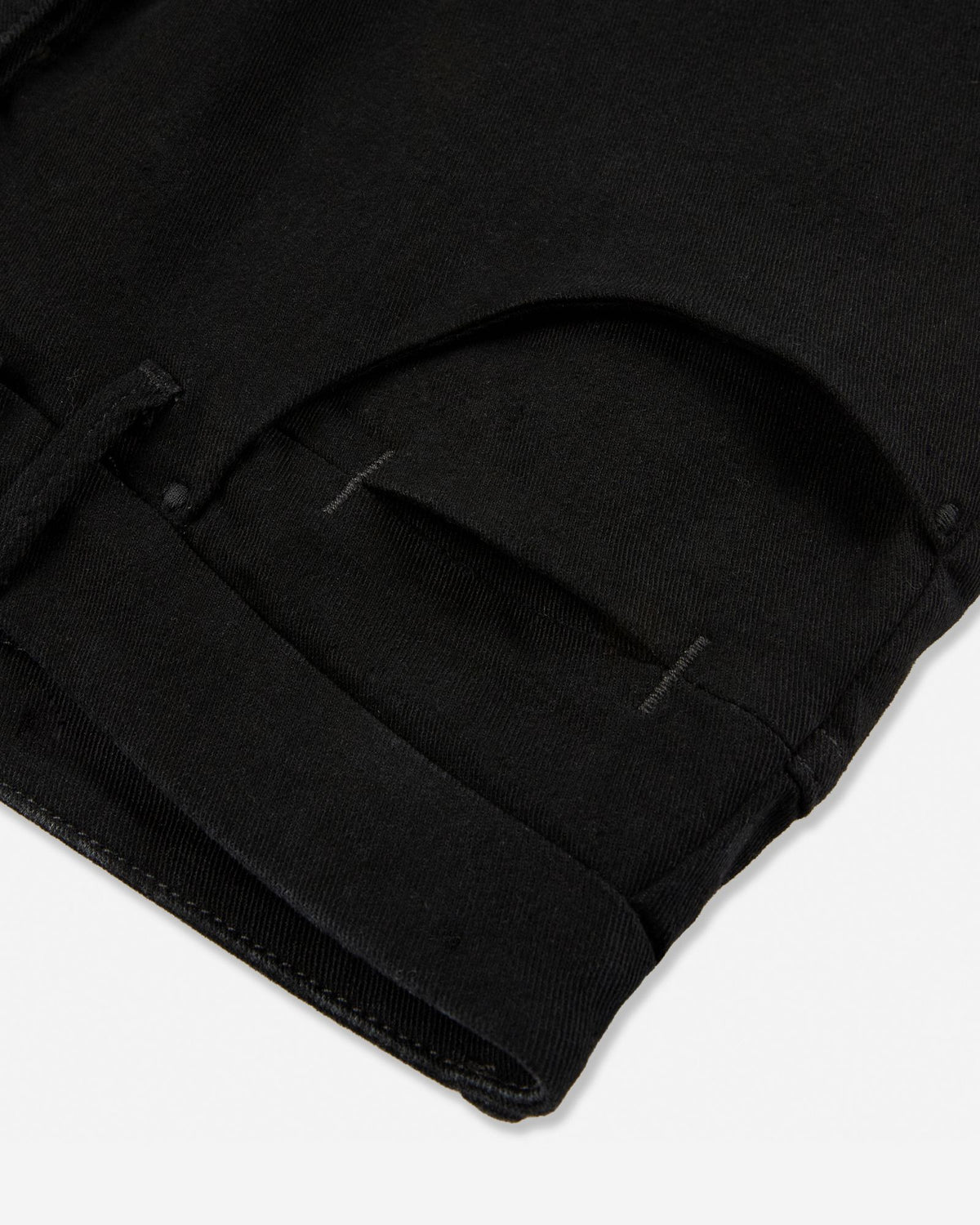 Incotex Blue Division - Slim fit denim trousers - dark black