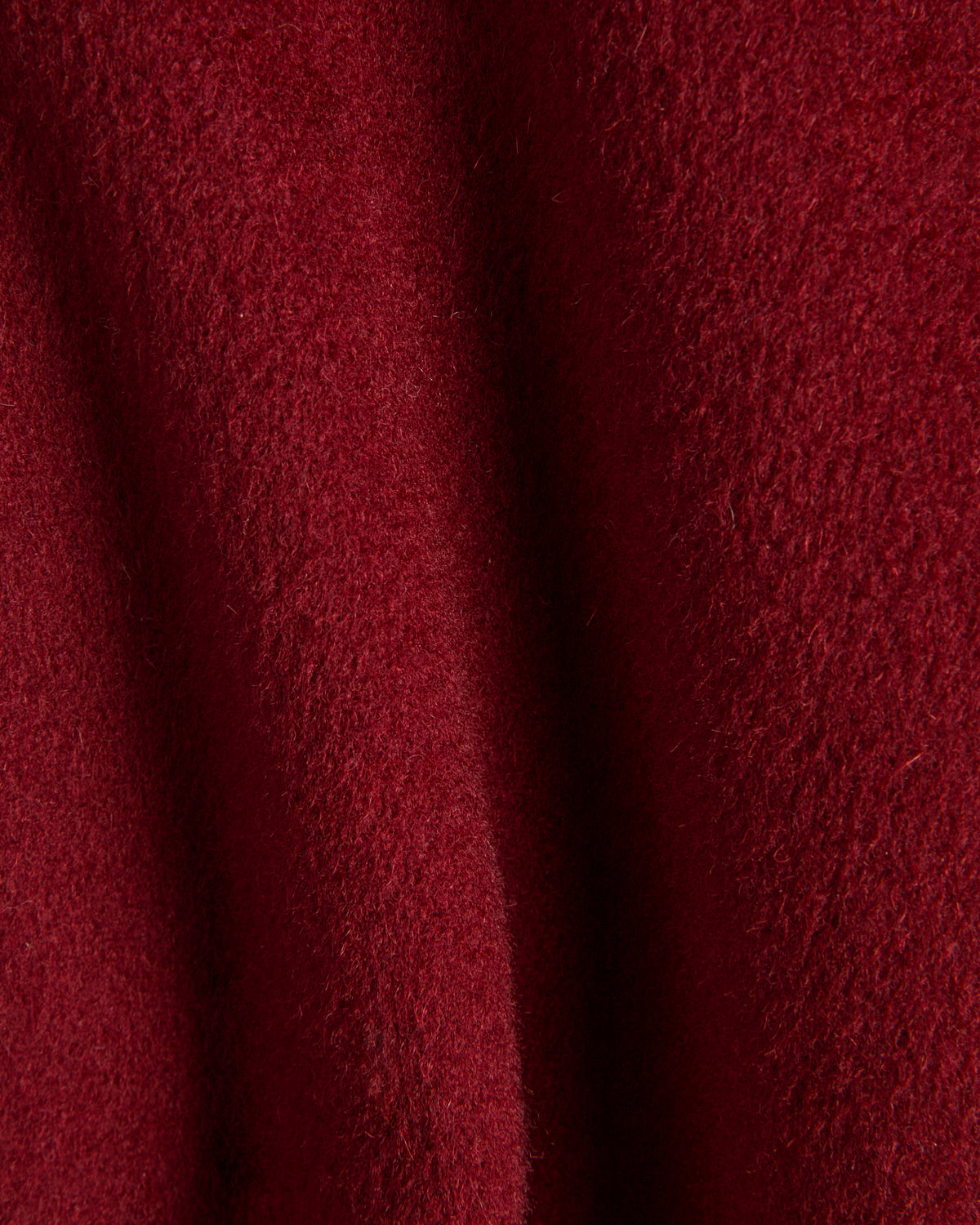 Oversized peacoat in double-faced wool