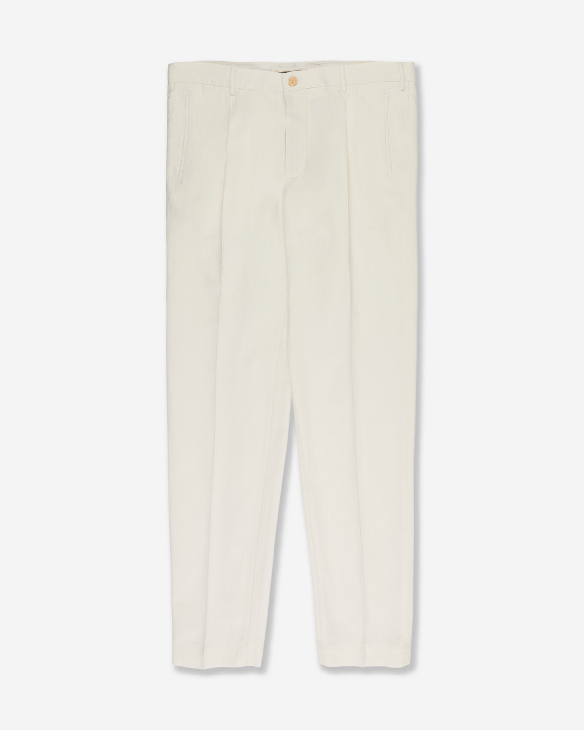 Tapered fit Chinolino ice crêpe trousers