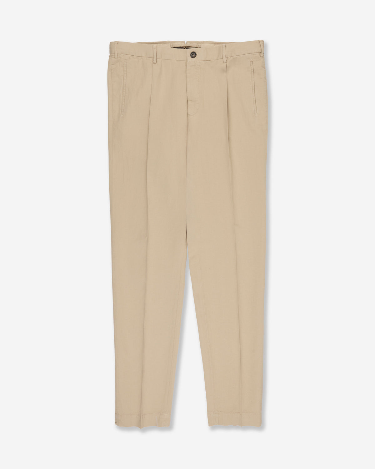 Tapered fit Chinolino ice crêpe trousers